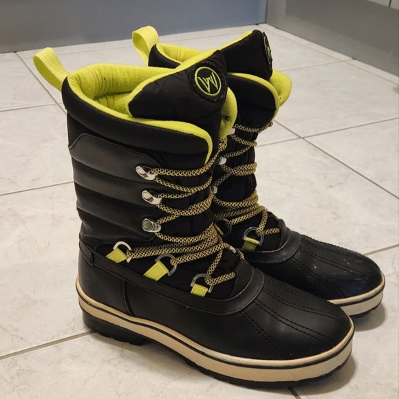 Sorel Style Waterproof Winter Snow Boots - Picture 2 of 11